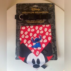 Disney Buckle-Down Dog Collar & Bandana Set, medium